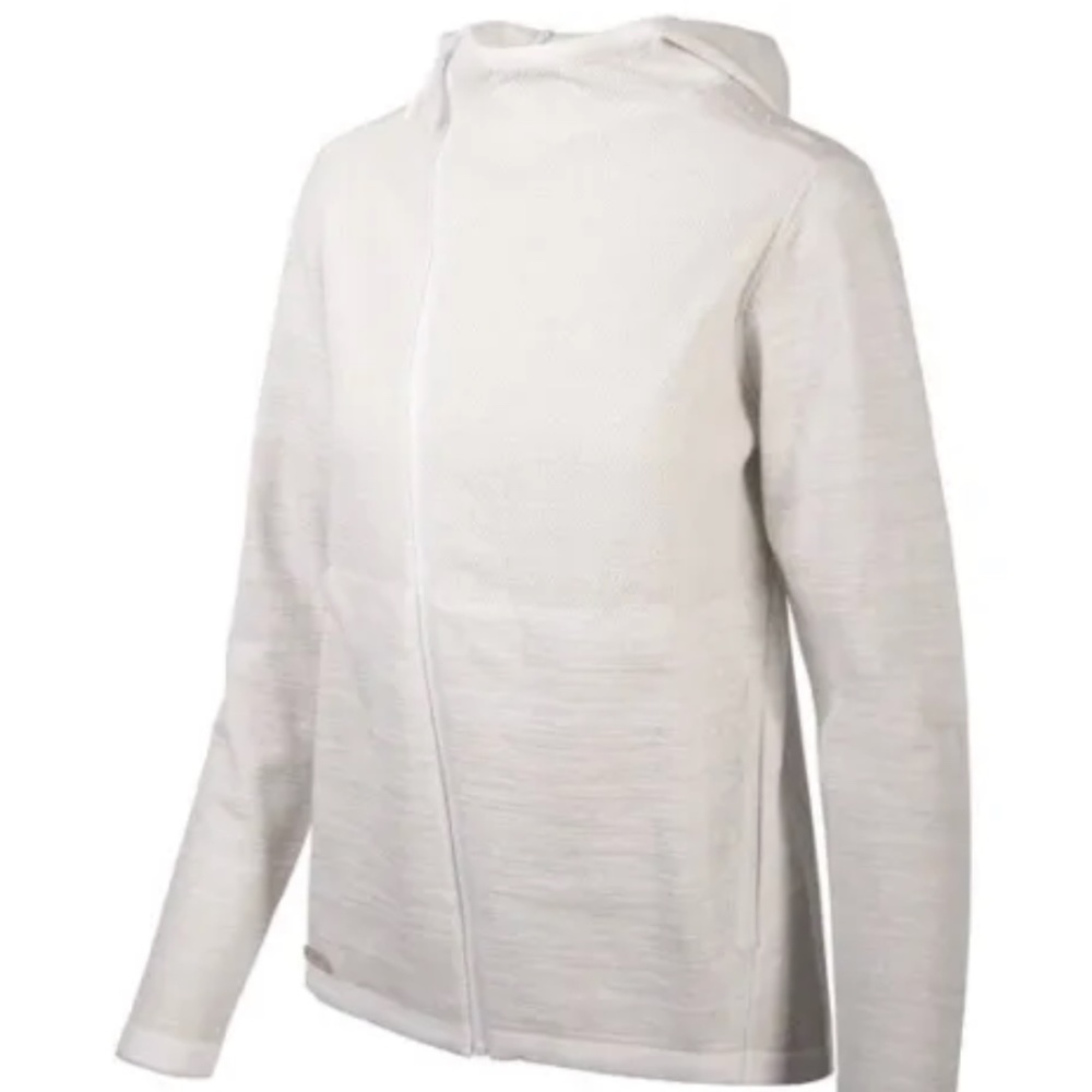 Level Wear NWT Women's Golf Jacket Small White Full Zipper Front Pockets MEDIUM